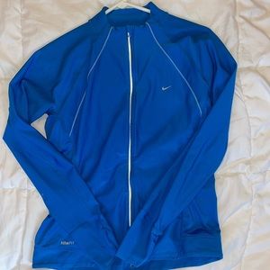 Blue Nike Dry-Fit Jacket